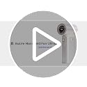 JISULIFE Portable Handheld Fan Grey 9000mAh, 100 Speeds, 25H Battery, 3-in-1