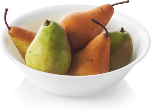 Corelle Livingware Serving Bowl - 2-Quart Capacity | Winter Frost White Design (Set of 4)