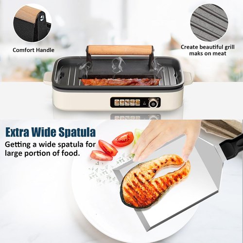 Blackstone 18-Piece Griddle Accessories Kit | Premium Grill Spatula Set with Basting Cover & Scraper for Outdoor BBQ