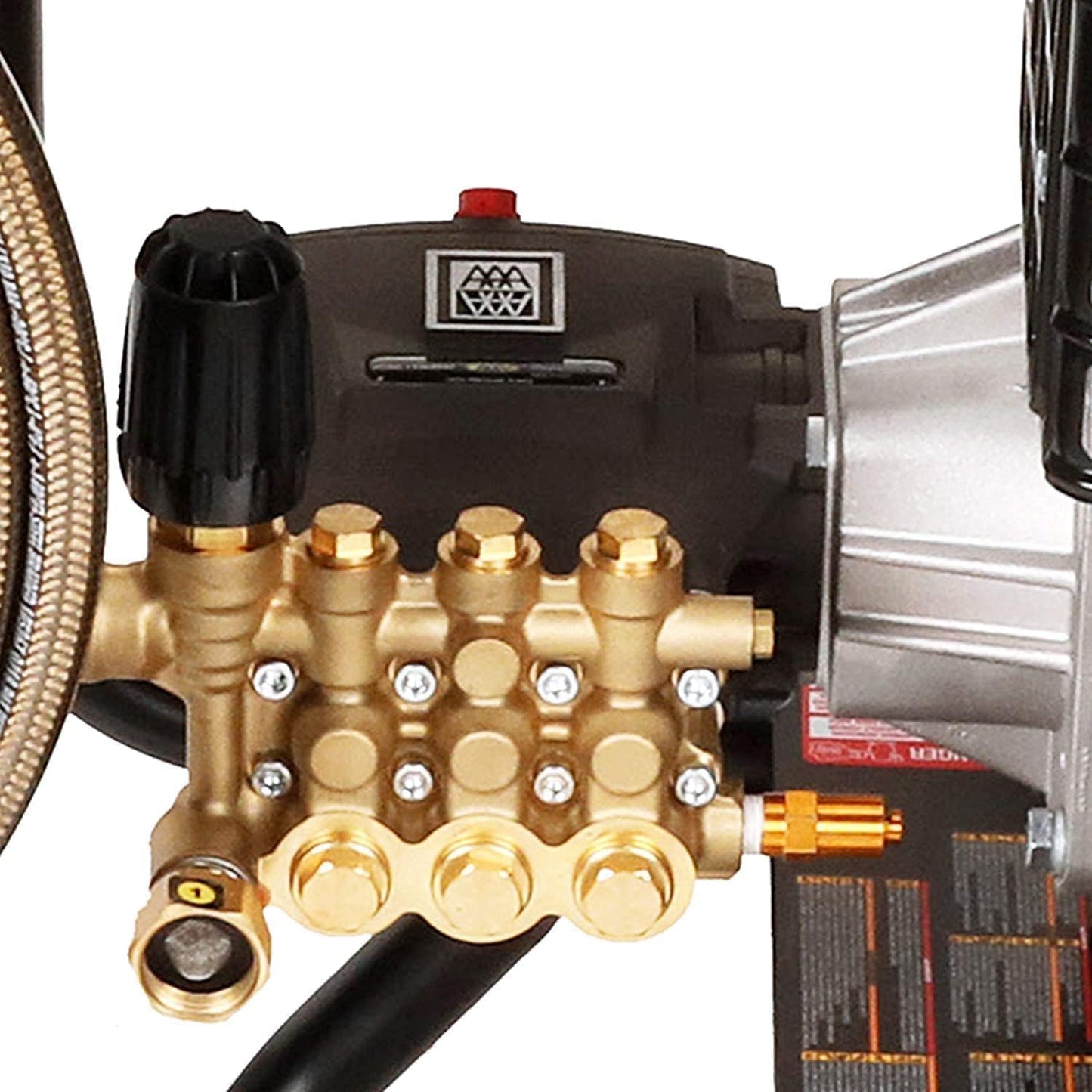 Simpson PowerShot 4400 PSI Gas Pressure Washer - 4.0 GPM Cold Water, 50' Hose, 49-State Compliant | Black