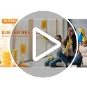 Alotiki 160P Duster Refills - Double-Sided Fiber, 360° Cleaning, Fits Swiffer Handles