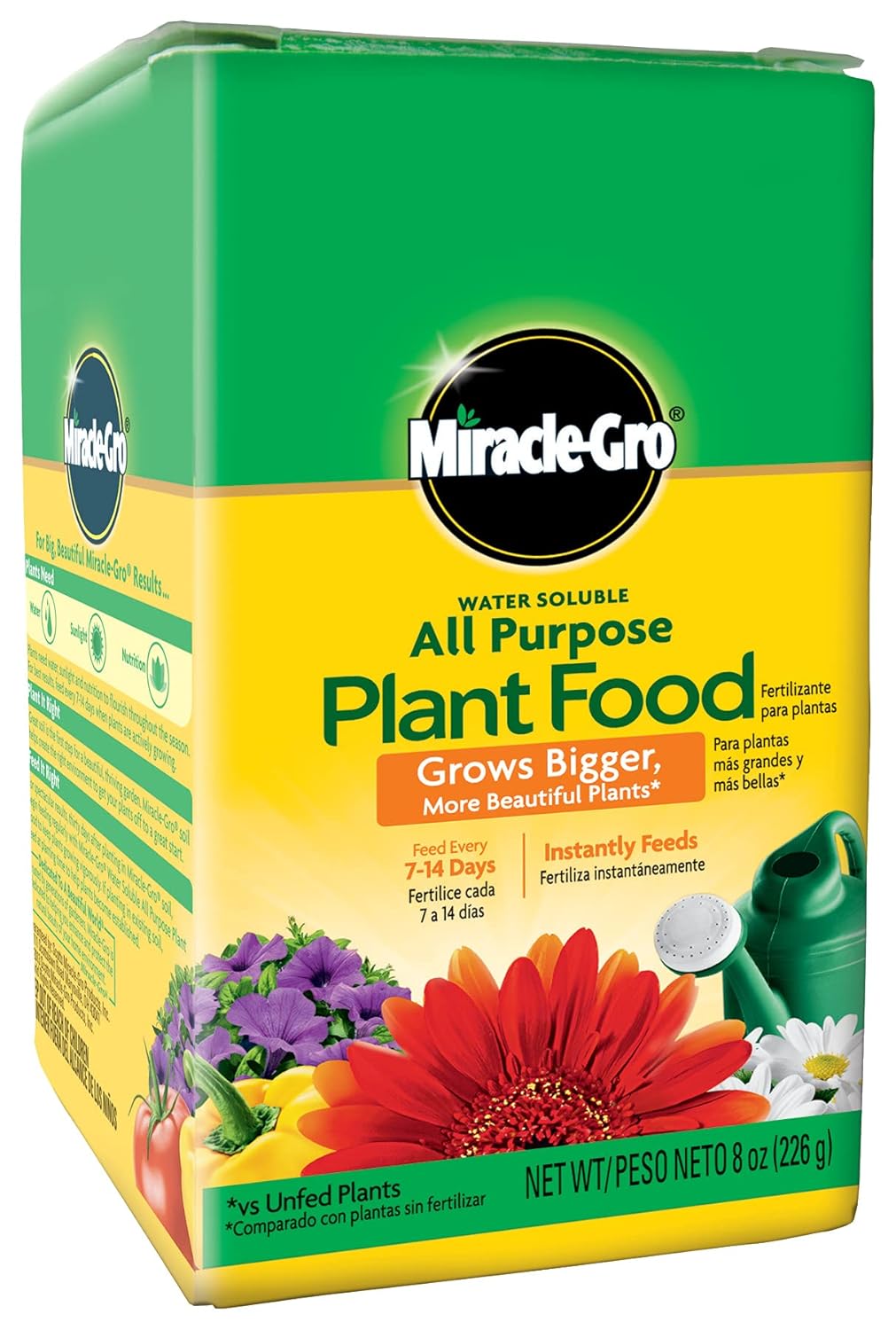 Miracle-Gro All-Purpose Plant Food - Water Soluble Fertilizer for Indoor/Outdoor Plants, 8 oz.