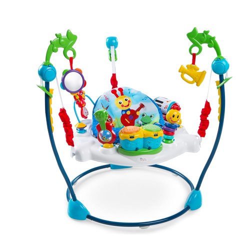 Baby Einstein Neighborhood Symphony Activity Jumper - Entertaining Lights & Melodies | For Infants 6 Months+