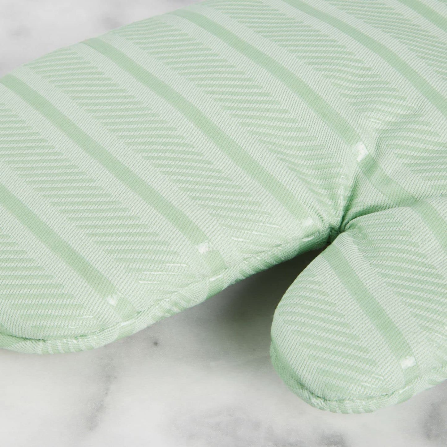 KitchenAid Albany Oven Mitt 2-Pack Set, Pistachio, 7"x13"