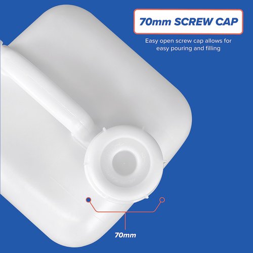 ePackage Supply Premium 5-Gallon Hedpak: Durable HDPE, BPA-Free Plastic, Reusable Liquid Storage Solution for Water and More (2 Count)