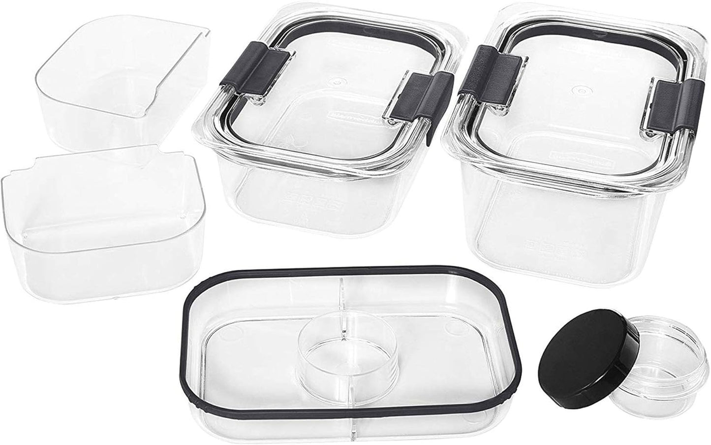 Rubbermaid Brilliance Food Storage Container - Airtight, BPA-Free, 10-Piece Set
