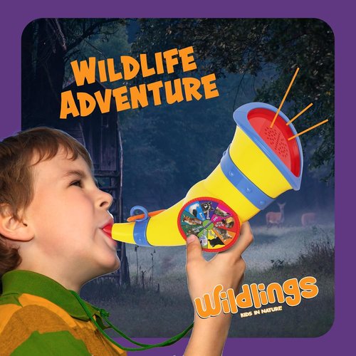 Animal Caller for Kids – Outdoor Toy for Boys Ages 3 4 5 6 7 – Birthday Gift with 9 Real Animal Sounds – Nature Fun with Batteries Included