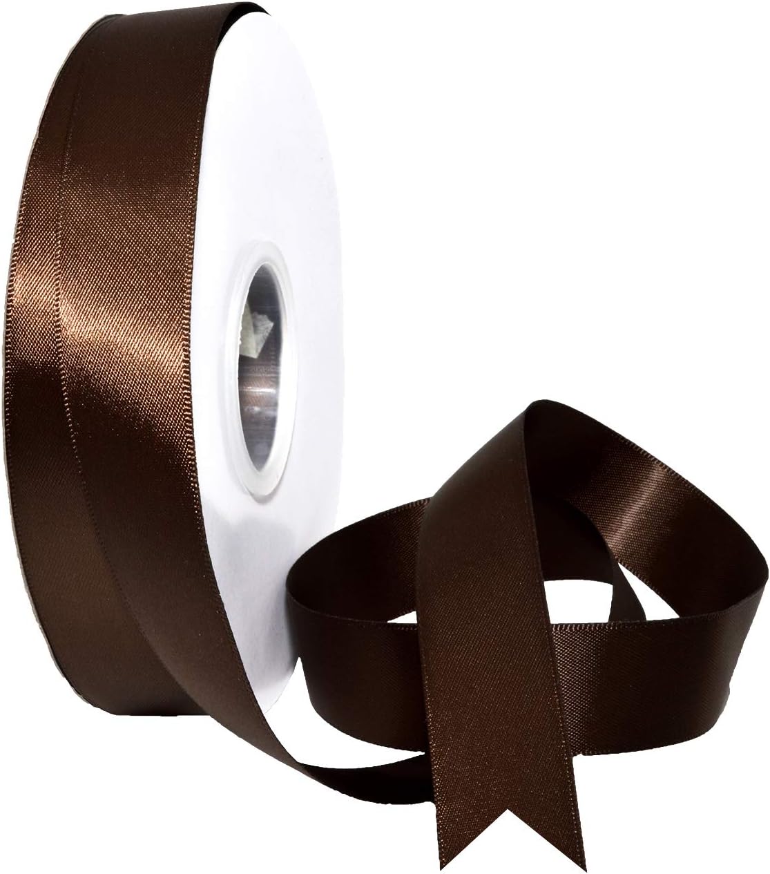 Rosy Mauve Double Face Satin Ribbon 3/8" x 100 YD - Perfect for Gift Wrapping, Crafts & Weddings