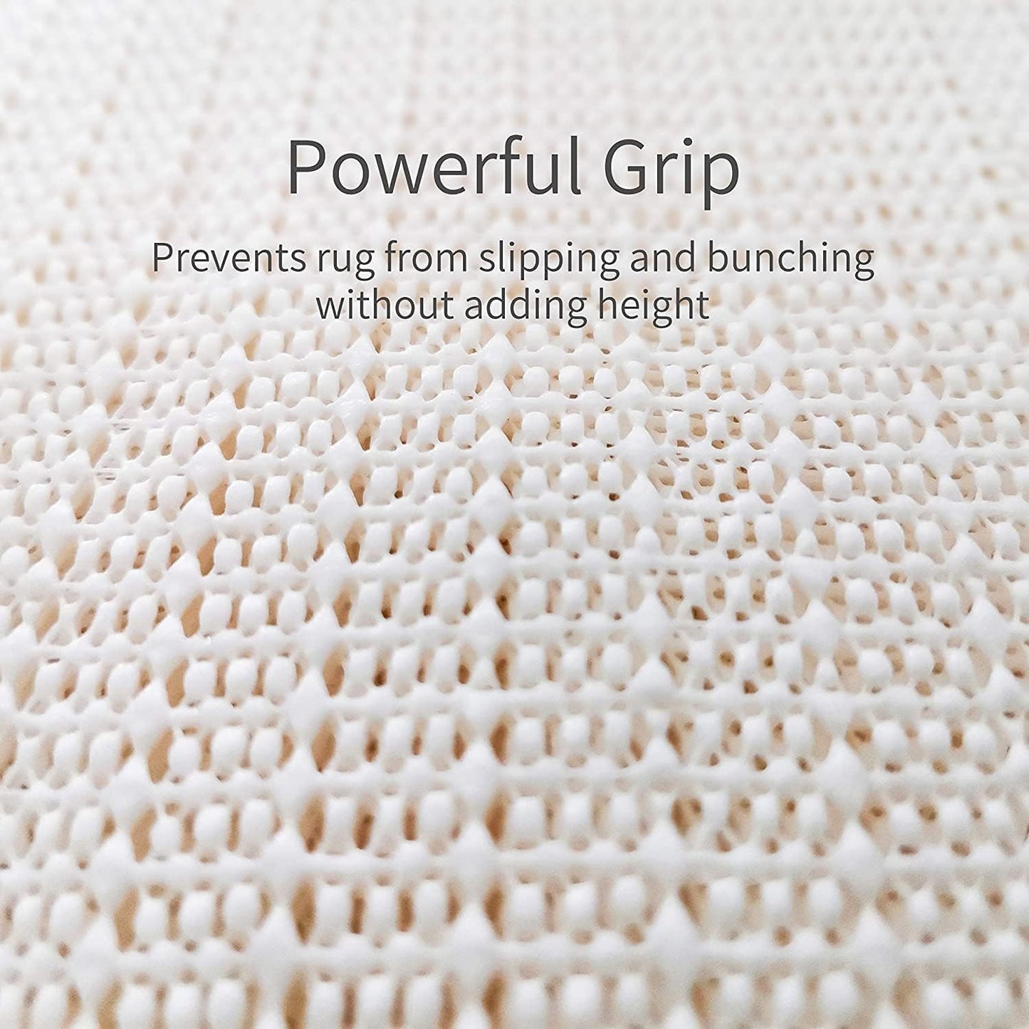 Skiennix Non-Slip Rug Pad - Extra Strong 4 FT Round Gripper for Hard Surface Floors