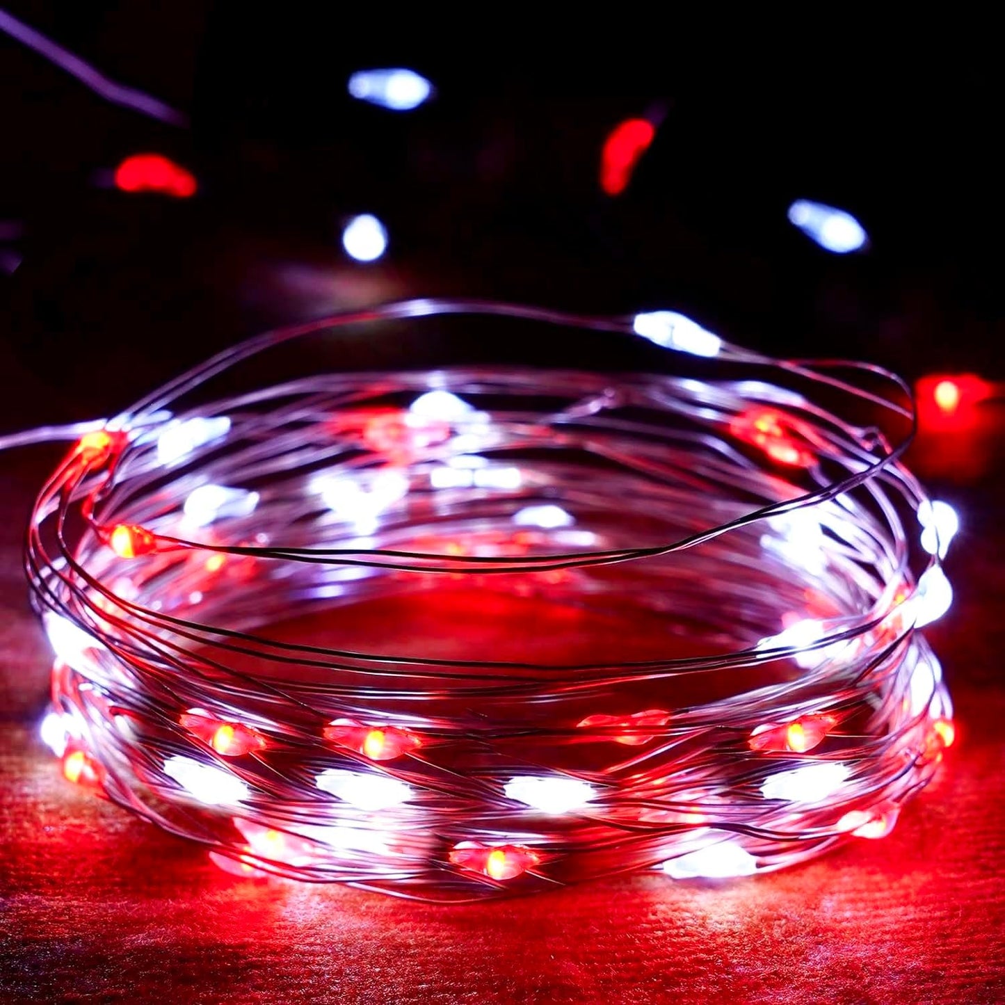 Skiennix 50 LED Fairy Lights - Waterproof 16FT Battery Operated String Lights with Timer | Ideal for Indoor & Outdoor Decor