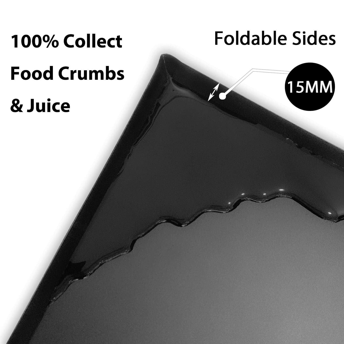 WK Plastic Flexible Cutting Boards for Kitchen Set of 4, Colored Cutting Board Mats with Food Icons, Non-Slip Cutting Mats, BPA Free, Dishwasher Safe