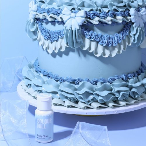 Colour Mill Oil-Based Food Coloring, 20 Milliliters Baby Blue