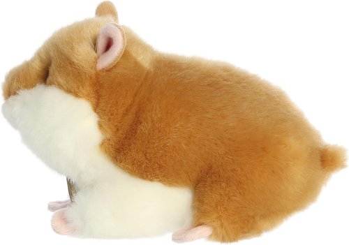 Aurora® Realistic Miyoni® Hamster Stuffed Animal - Lifelike Details for Cherished Companionship - Brown 7 Inches