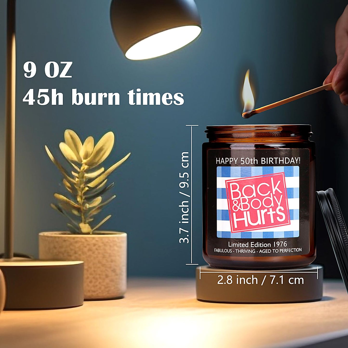 50th Birthday Gifts for Her and Him, 50th Birthday Decorations for Women Men, Funny Birthdays Gifts for Women Mom Dad Husband Wife Friends Sister, Best Gag Gift Ideas for 50 Year Old Woman