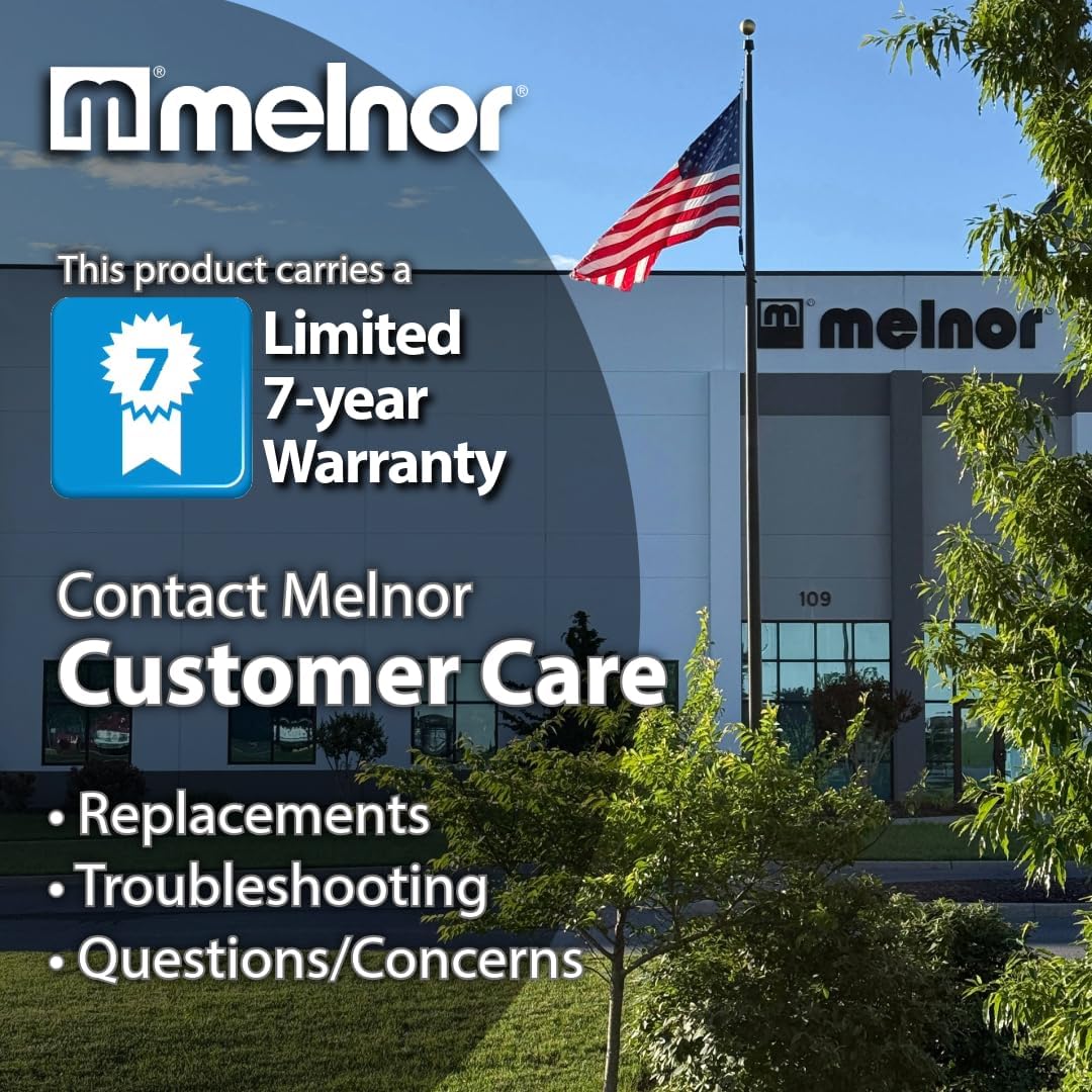 Melnor 4 Zone Digital Timer - Programmable Watering System for Efficient Garden Care | Black & Yellow