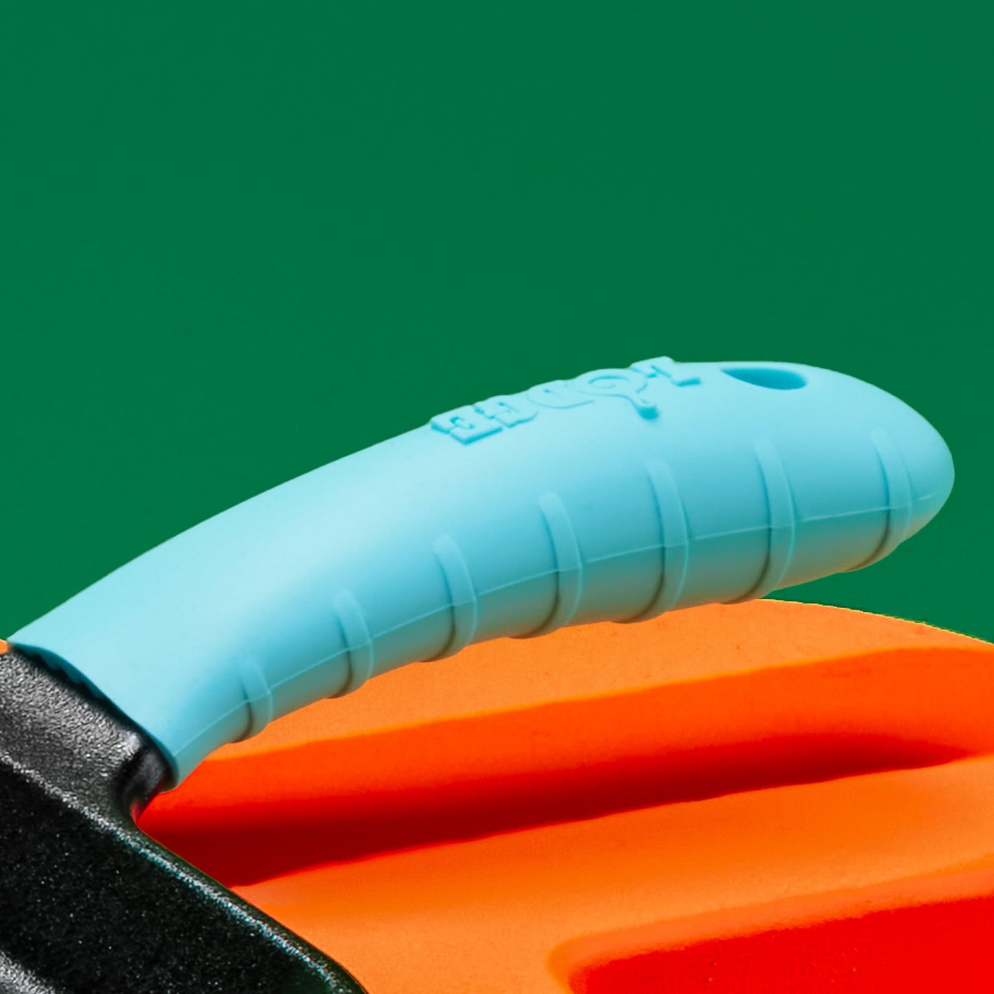 Lodge Bold Silicone Hot Handle Holder - Dishwasher Safe Hot Handle Holder Upgraded Design for Lodge Bold Products Only - Heat Protection Up to 450 - Electric Blue