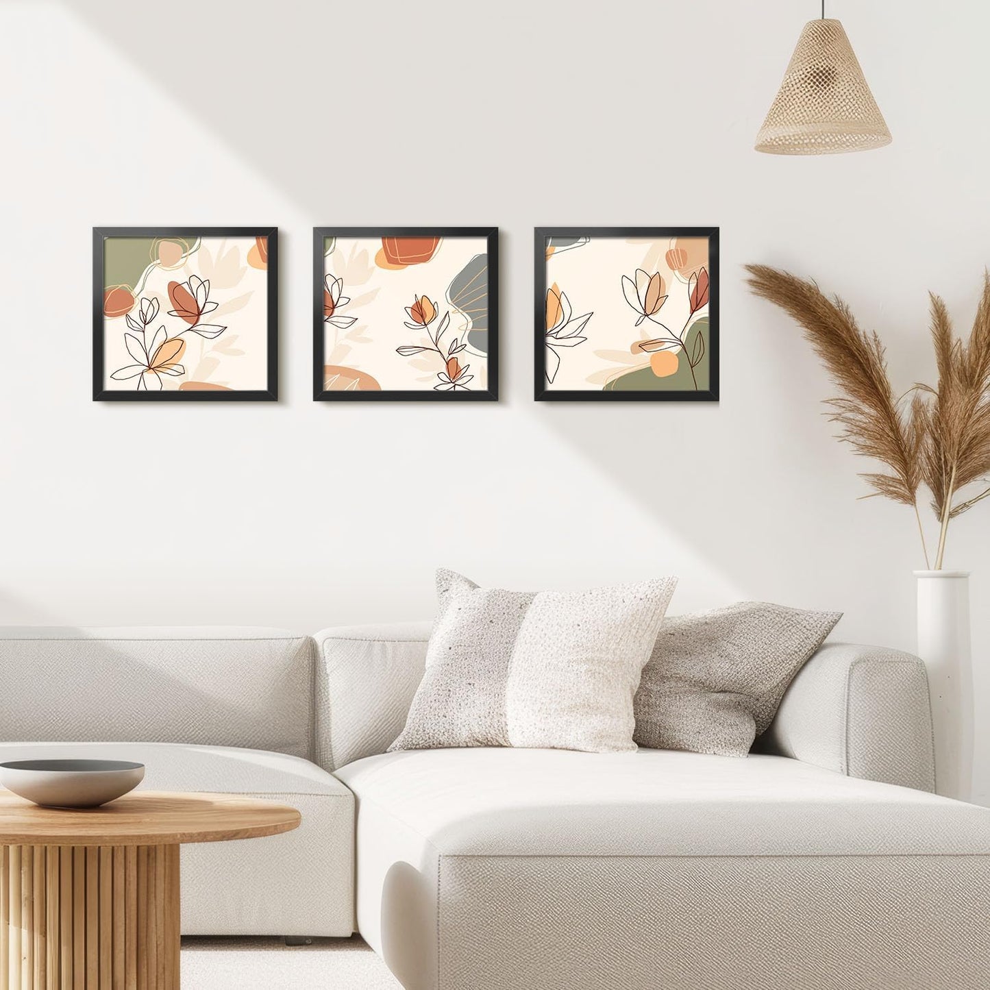 LaVie Home 10x10 Picture Frame - Classic Black Frame with HD Plexiglas for Vertical/Horizontal Display