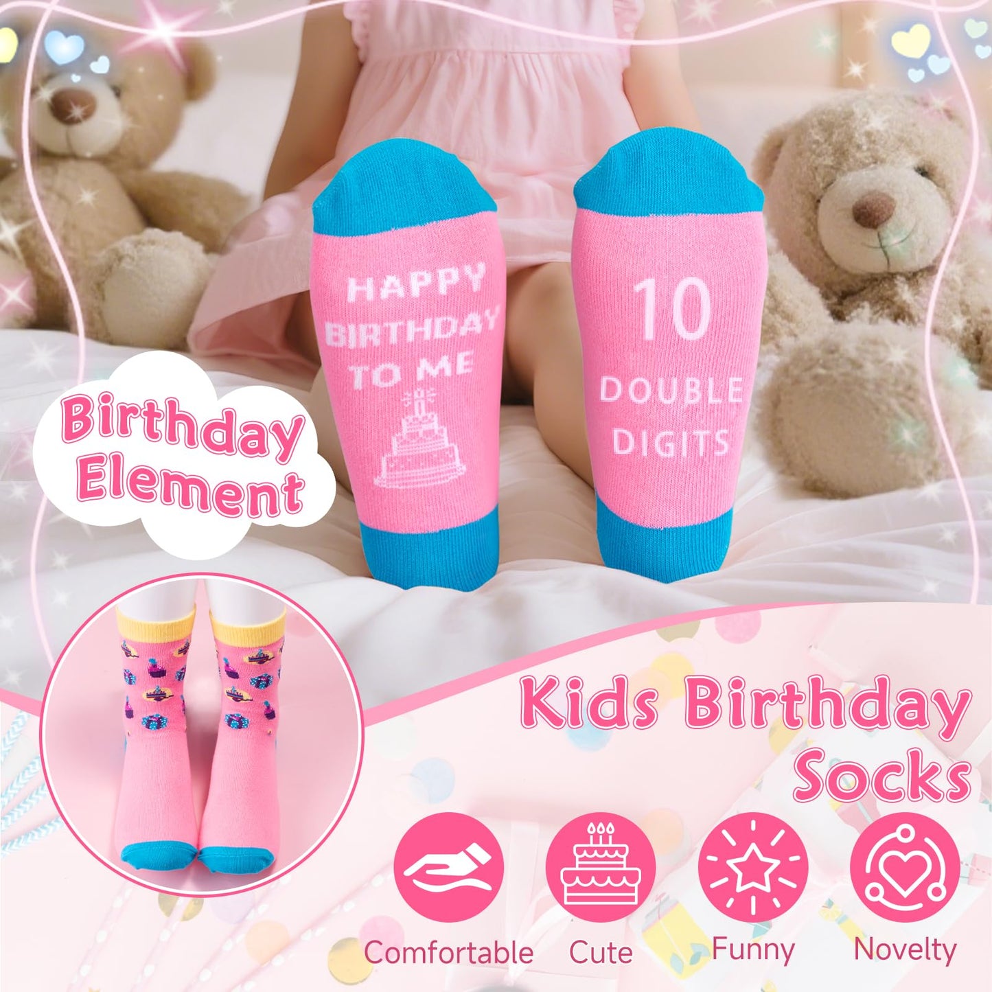 9 Year Old Girl Birthday Gifts, Cute Presents for 9 Year Old Girls, Unique Tween Girl Gift Ideas for 9th Girls w/ 16oz In My 9th Birthday Era Glass