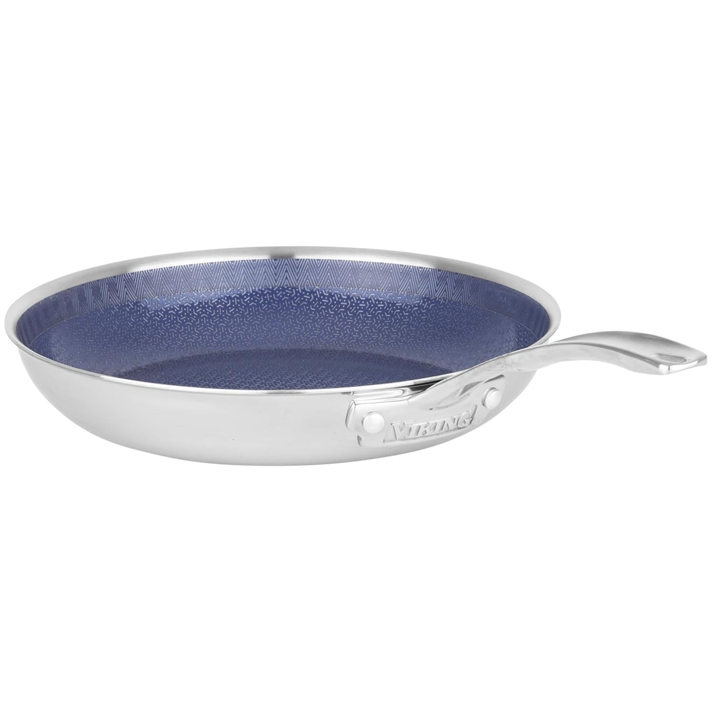 Viking Hybrid Plus 10-Inch Ceramic Nonstick Frying Pan - PFAS-Free, Metal Utensil Safe, Oven Safe to 500°F