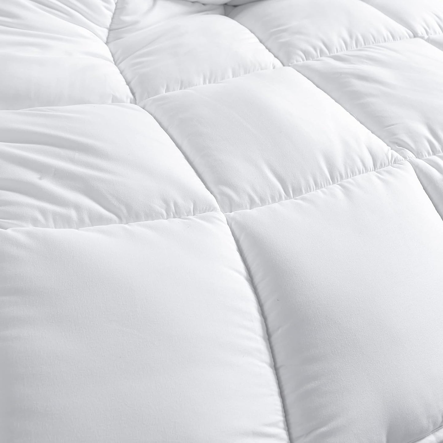 Skiennix Queen Size Down Alternative Comforter - Ultra Soft Heavyweight Fiberfill Duvet Insert 90x90