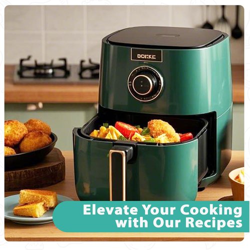 270+ Foods Air Fryer Cooking Guide Magnetic, Air Fryer Cheat Sheet Magnets Cooking Guide Booklet, Air Fryer Accessories for Air Fryer Cooking Guide Flip Chart, Air Fryer Temp and Time Chart