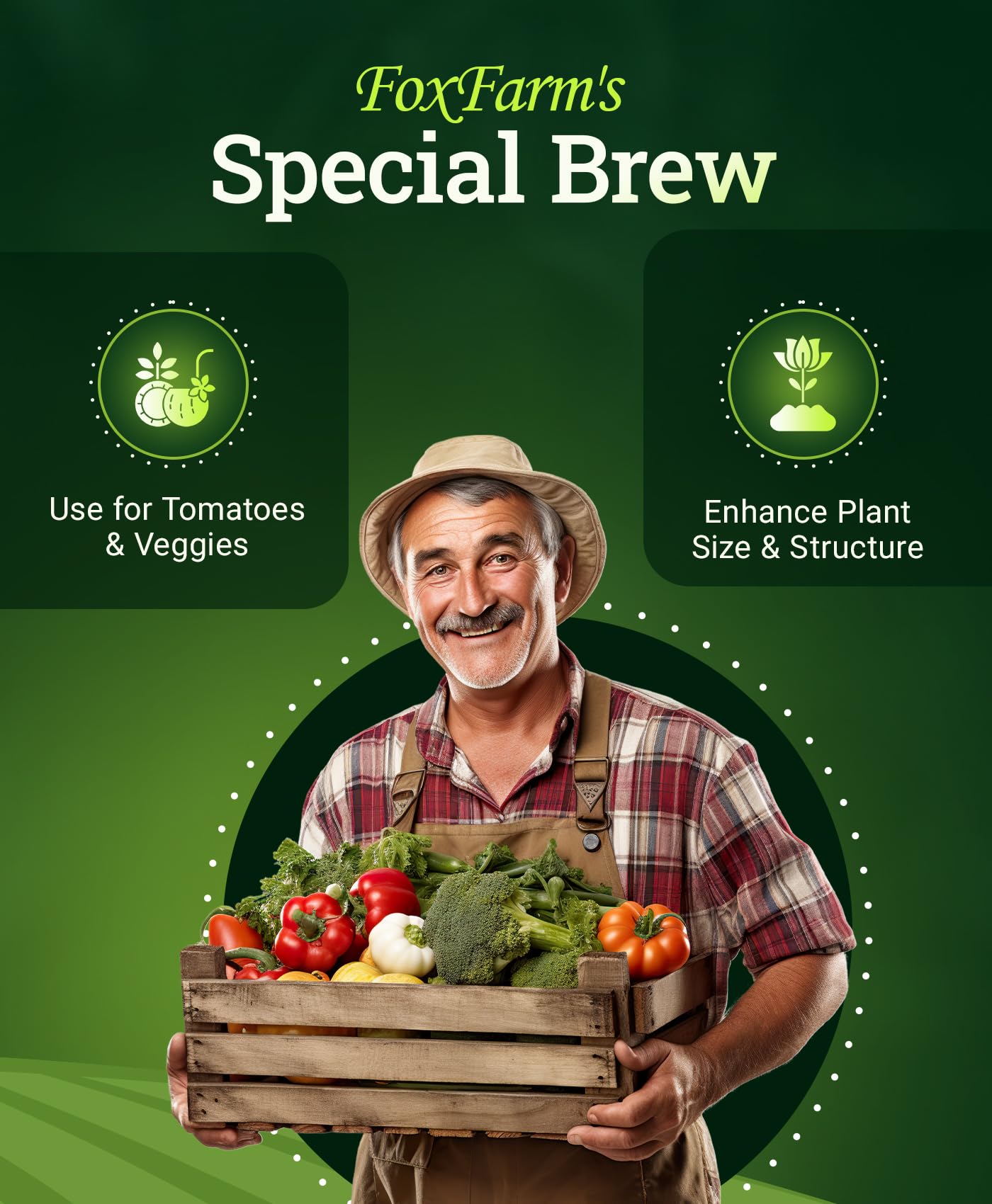 FoxFarm Grow Big Hydroponic Plant Food - 3-2-6 Liquid Plant Fertilizer for Lush Vegetative Growth in Hydroponic Systems - Liquid Concentrate with Earthworm Castings & Micronutrients - 1 Pint