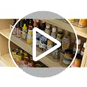 AntStep Medium Clear Plastic Storage Bins - Pantry & Home Organizer Set
