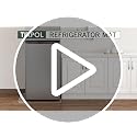 TIXPOL Clear 5' x 7' Waterproof Non-Slip Vinyl Floor Mat for Living Room & Kitchen
