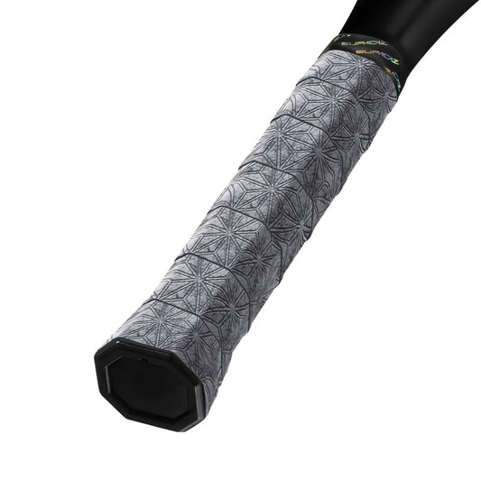 Supacaz SupaSuave Gunmetal Tennis Overgrip - Racket Dry Overwrap - Racquet Grip Tape - Over Grip Wrap - 3pk