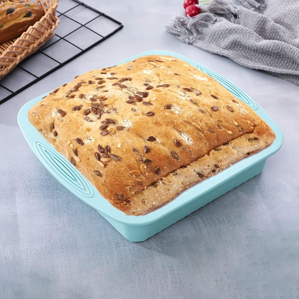 Skiennix Nonstick Silicone Bakeware Set - 30-Piece Baking Essentials with Cake Molds & Muffin Pans