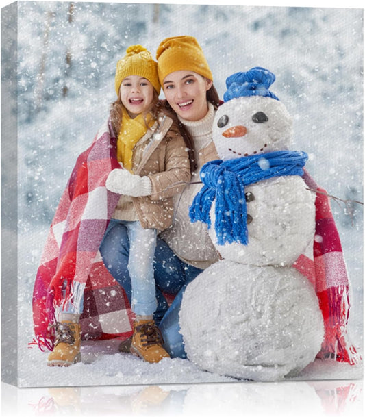 AbcCustomize Canvas Prints - Personalized Photo Decor for Living Room & Bedroom | Fast Shipping