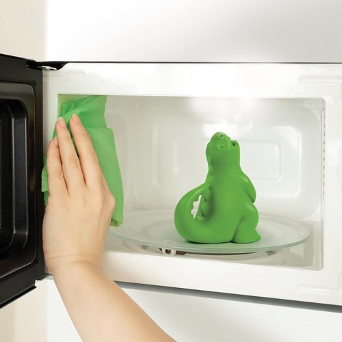 Genuine Fred Dragon's Breath Microwave Steam Cleaner - BPA-Free Silicone Design | Fun & Easy to Use