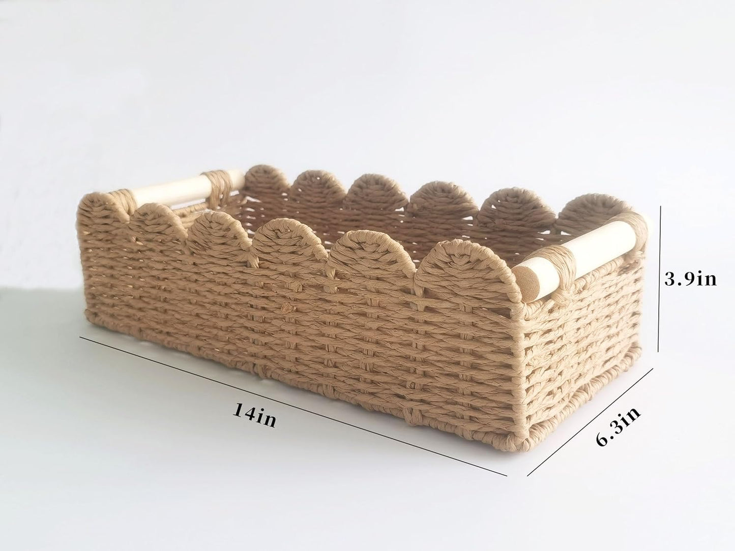 Regine Switzerland Toilet Paper Storage Basket - Decorative Organizer for Bathroom & Living Room