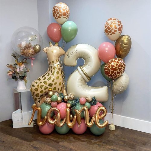 Cream Number Balloons, 40inch Large Beige Number 6 Foil Mylar Helium Balloons for Girls Women, Ivory White Self Inflating Number Balloons 0-9 for Men Boys Birthday Party Celebration Decoration