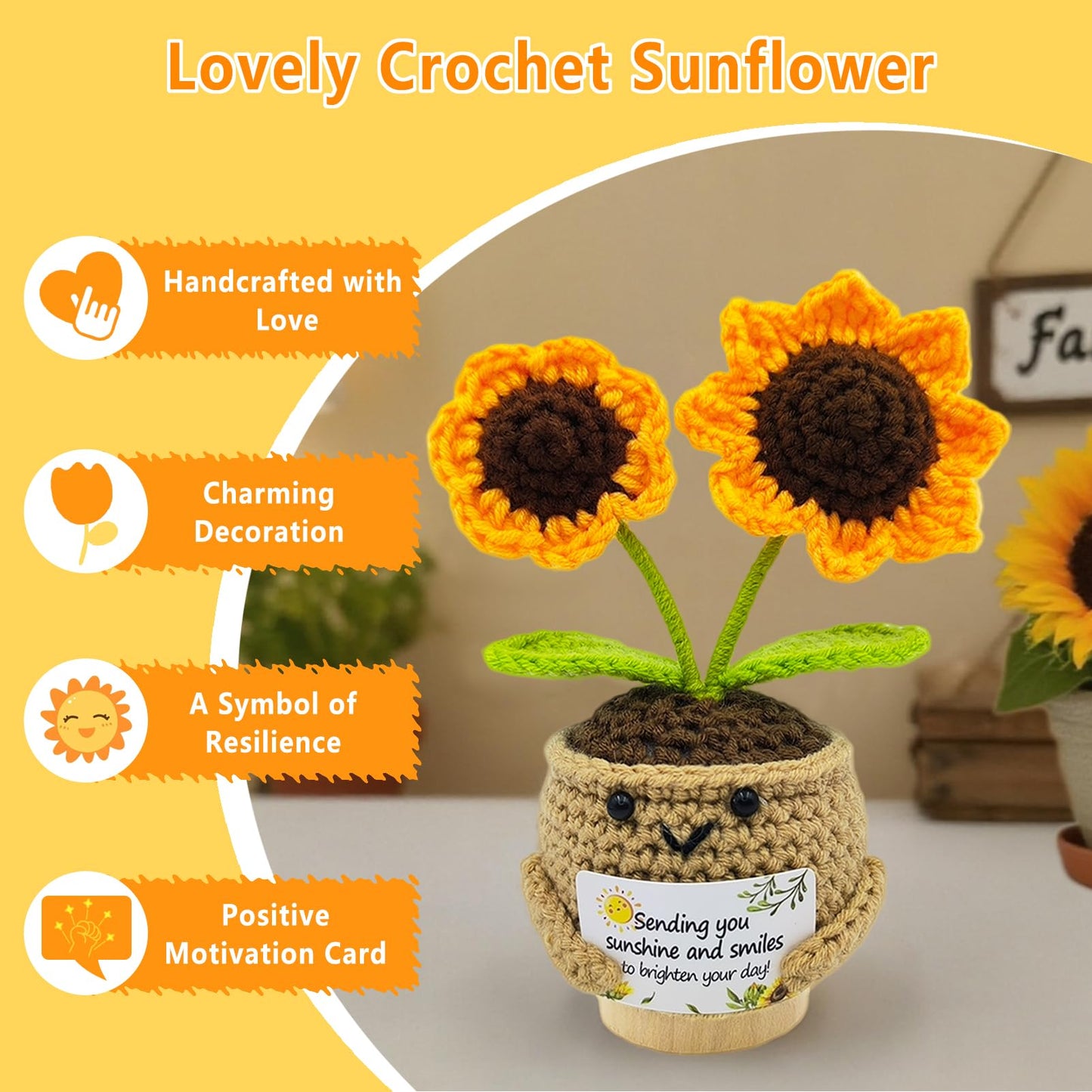 Get Well Soon Gift Baskets for Women,Unique Sunshine Box Care Package,Inspirational Sunflower Mothers Day Gift,Healing Recovery Gifts for Mom, Sister,Wife, Daughter, Best Friend