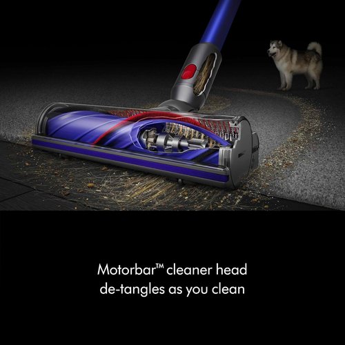 Dyson V11 Cordless Stick Vacuum - Powerful Suction | Large Size in Nickel/Blue
