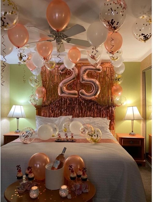Big 23 Balloons | 40 Inch Rose Gold Number Balloons for Birthdays, Weddings & Celebrations