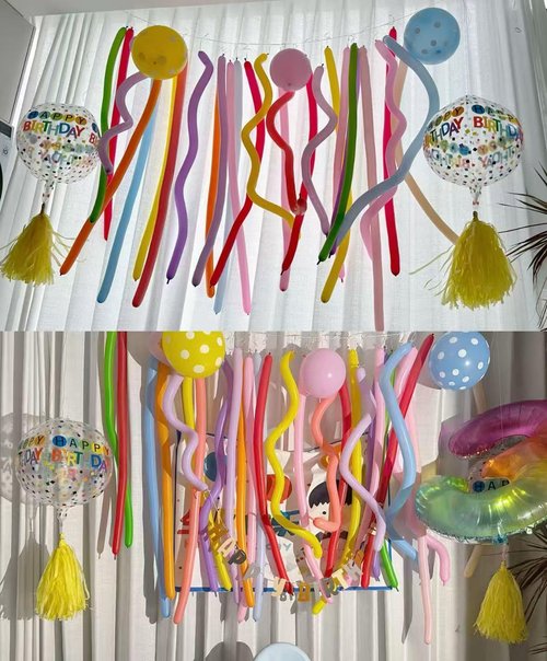 260 Balloons - Clear Long Balloons for Tying Balloon Arch | 100Pcs Skinny Stretchy Tie Balloons for Animal Making, Twisting, Attaching & Long Balloon Tying