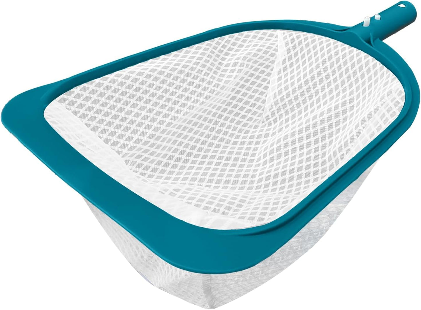 POOLWHALE Pool Spa Leaf Skimmer Net - Ultra Fine Mesh with 5" Deep Bag for Easy Debris Removal