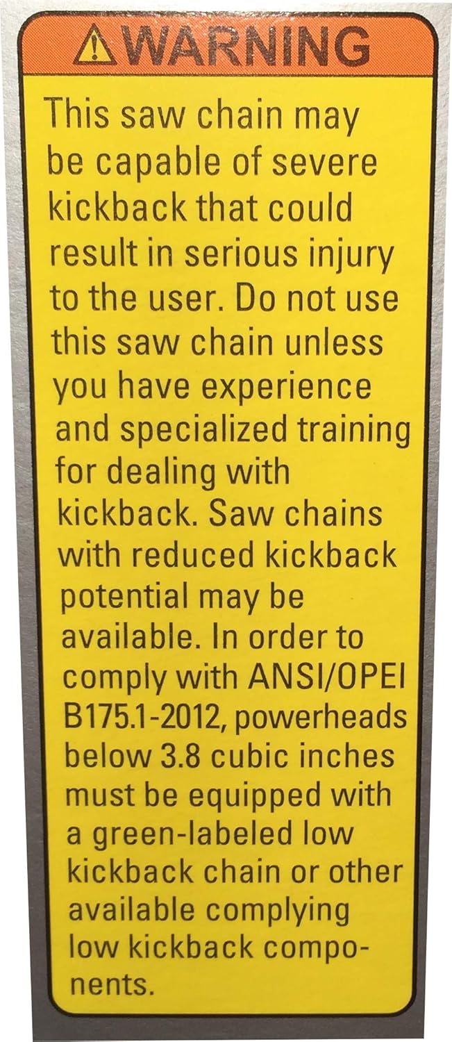 Stihl 33RS-84 Professional 25" Saw Chain - 3/8" .050 Gauge, 84 Drive Links, Rapid Super