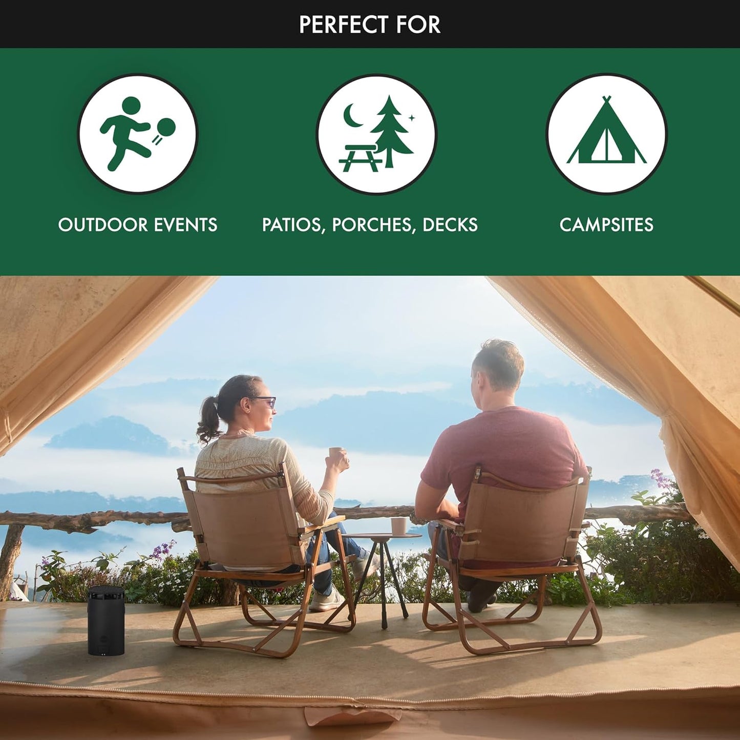 STEM Zone Mosquito Repellent Refill Pods - Easy Outdoor Insect Protection with Essential Oils | 2 Count
