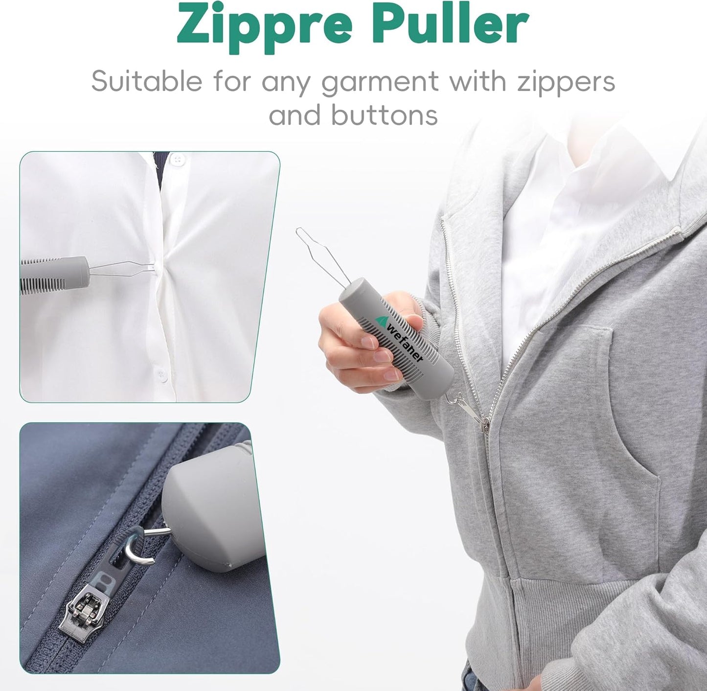 Wefaner One-Handed Button Assistant - Dressing Aid for Arthritis & Stroke | Ideal Gift for Seniors
