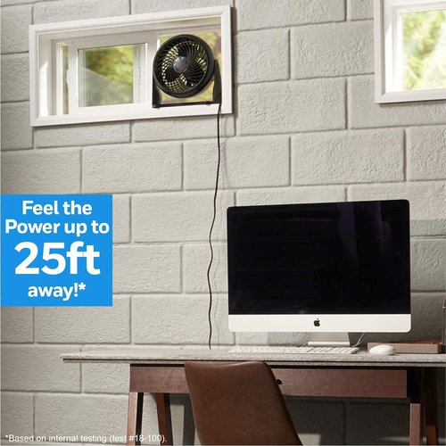 Honeywell HT-900 TurboForce Air Circulator Fan - Powerful Black Design for Optimal Airflow