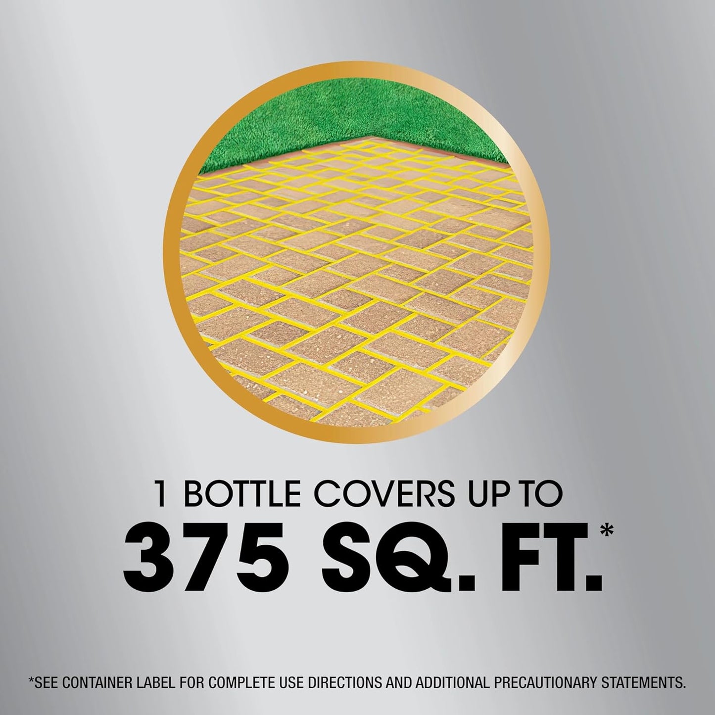 Roundup 365 Dual Action Weed & Grass Killer - Kills & Prevents for 1 Year | 1.25 Gallon Refill