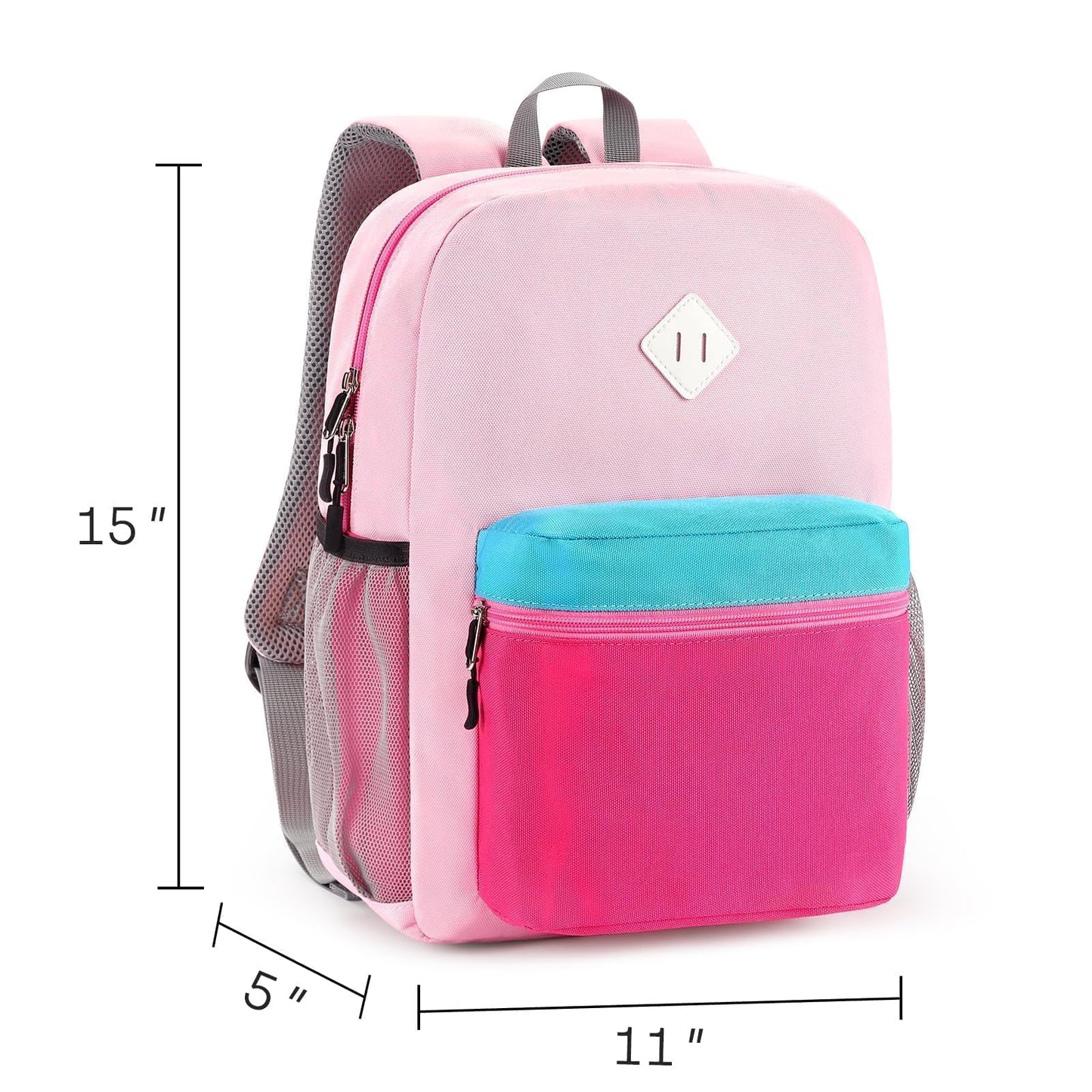 mibasies Kids Backpack for Girls 4-6: Girls Backpacks for Elementary Kindergarten