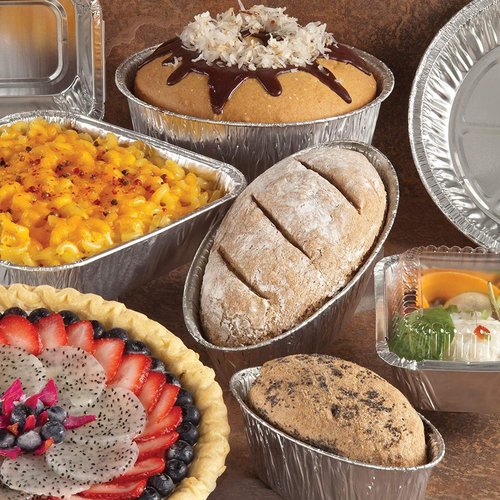 Full Size Aluminum Pans With Lids, 21x13 Large Disposable Roasting & Baking Deep Foil Pans - 10 Pack - Extra Heavy Duty Durable Chafing Trays for Restaurants, Steam Table, Buffets & Bakeware
