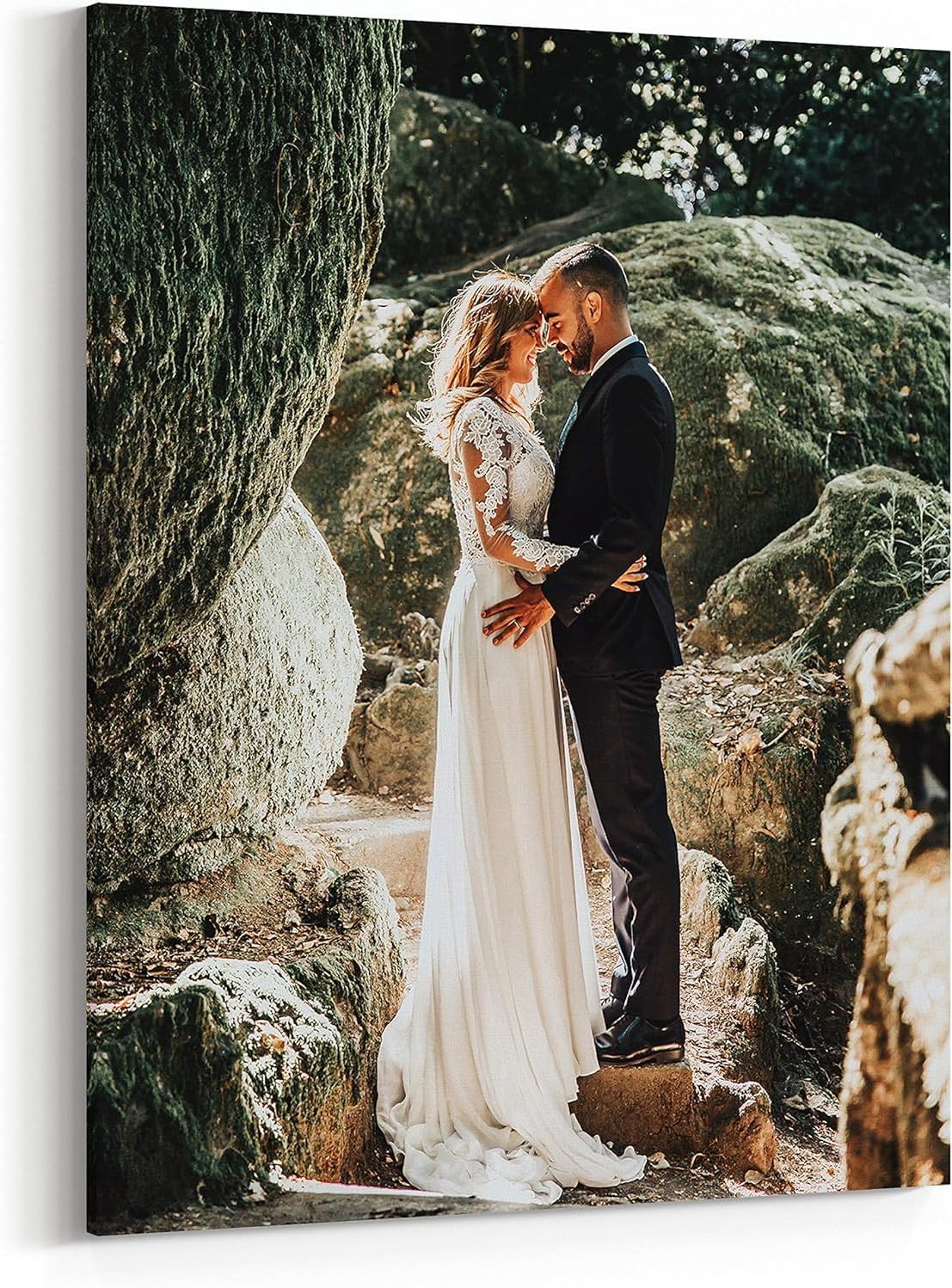 P&L ART. Personalized Custom Canvas Prints: Photo On Canvas Transform Your Photos into Stunning Framed Wall Art Digitally Printed Photo To Canvas Ideal for Home Decor Gifts Keepsakes 20X30