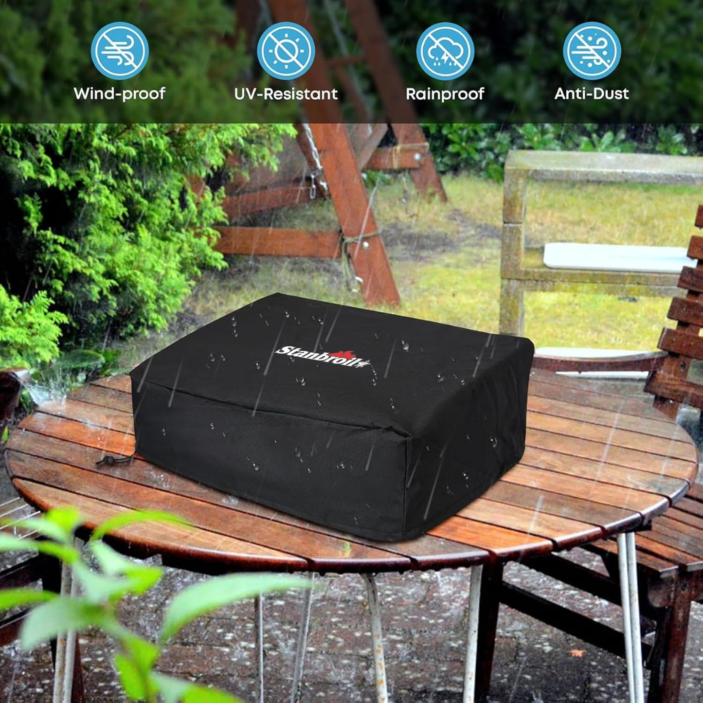 Stanbroil Griddle Cover - Durable 600D Polyester for Blackstone 22”/17” Table Top Griddle