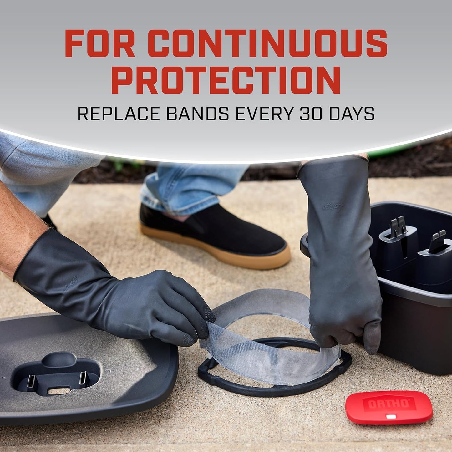 Ortho Home Defense Mosquito Killer Refill Kit - Easy-to-Use Protection for 4,300 Sq. Ft., 2 Bands