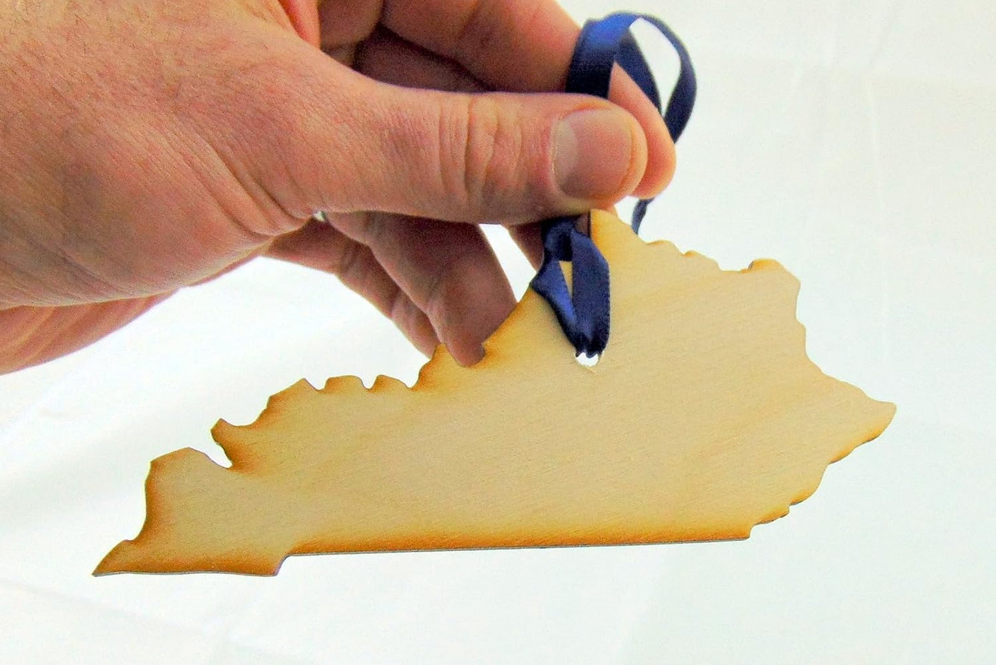 Handmade Wooden Christmas Ornament - State of Georgia - Westman Works USA